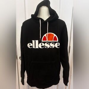 Ellesse hoodie black size Medium